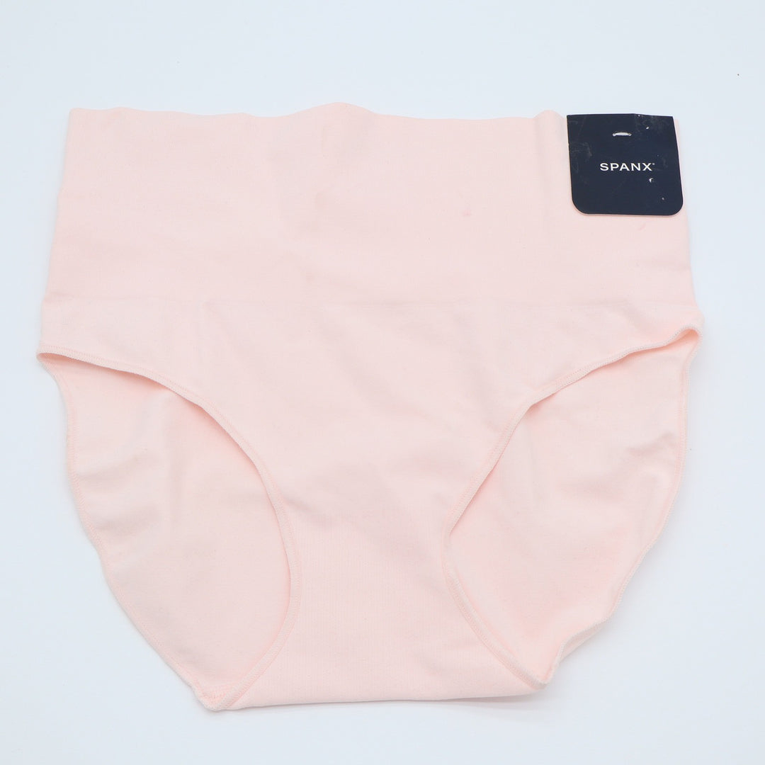 Spanx EcoCare Brief 40047R Pink Blossom High Waisted Seamless Panty Womens S