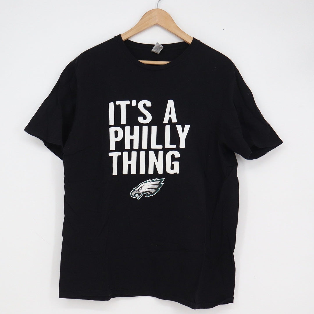 Gildan Softstyle Philadelphia Eagles Its A Philly Thing Graphic T-Shirt Black L