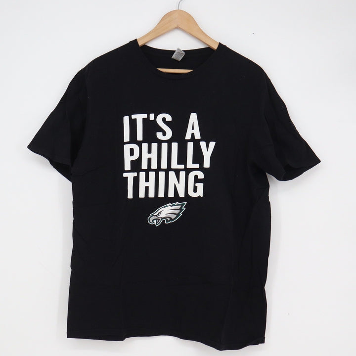 Gildan Softstyle Philadelphia Eagles Its A Philly Thing Graphic T-Shirt Black L