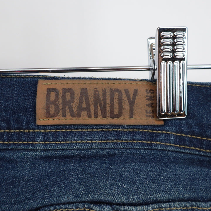 Brandy Jeans Womens Dark Blue Wash Flare Bootcut Denim Pants Size 44 Argentina