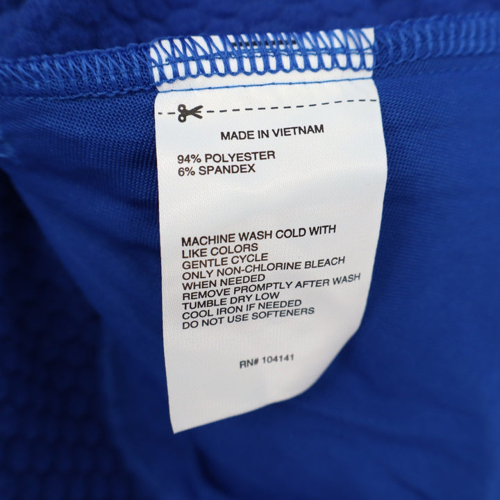 DSG Womens Run Grid 1/4 Zip Pullover Team Royal Blue S Moisture Wicking