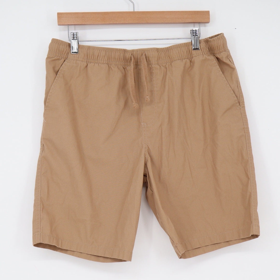 Wonder Nation Shorts Boys XL 14-16 Husky Chino Tan Drawstring Excellent