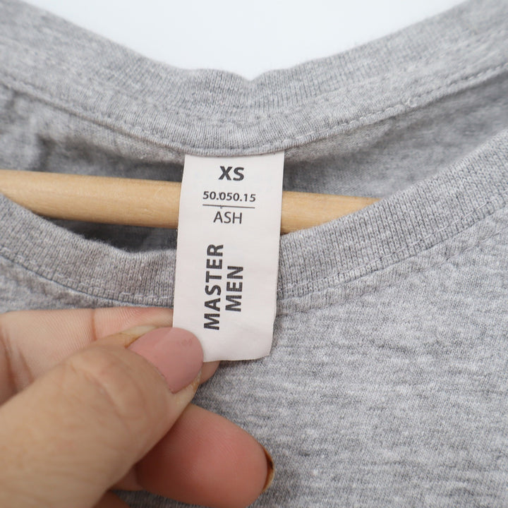 Master Men Explode Collection Museo de las Ilusiones Sevilla Gray Graphic Tee XS