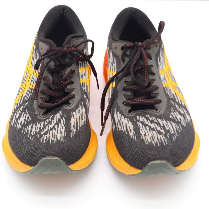 ASICS Novablast 3 Mens Running Shoes Black Amber Orange Size 11