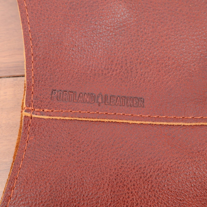 Portland Leather Goods Cognac Brown Full Grain Leather Shoulder Bag Hobo Purse