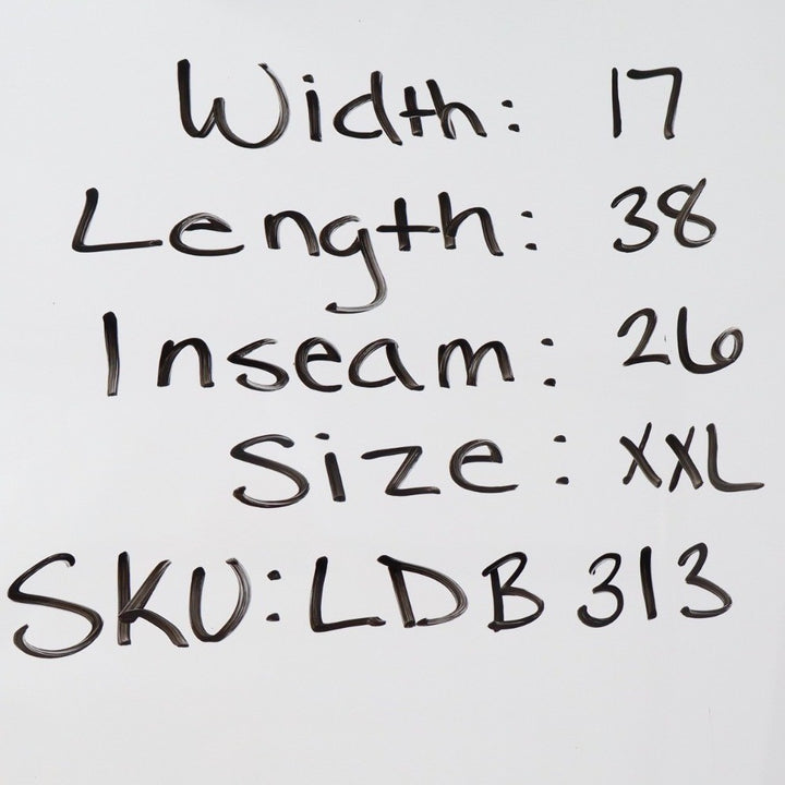 Shein Curve Ponte Pants Womens 2XL Black Stretch High Rise Elastic Waist Tapered