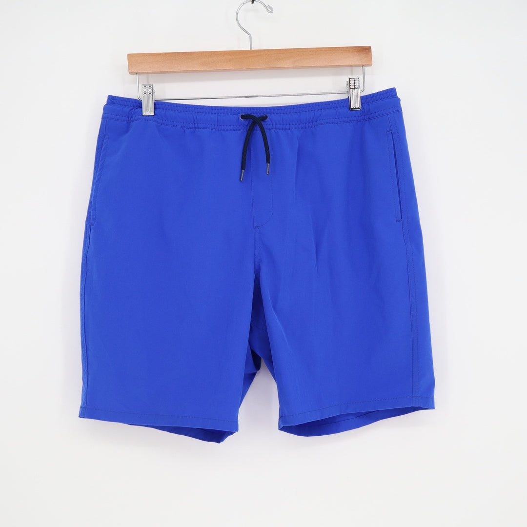 Lands End Mens Swim Trunks Royal Blue XXL Board Shorts Mesh Lining