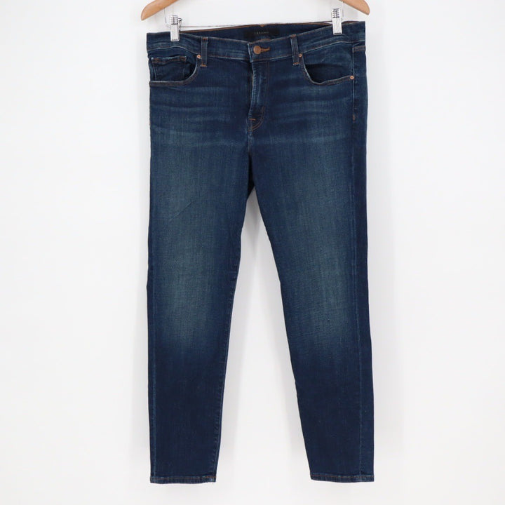 J Brand Skinny Jeans Dark Wash Women Size 31 Cotton Blend Stretch Denim