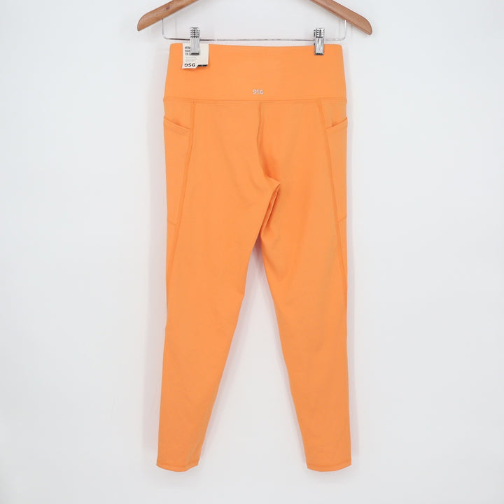 DSG Momentum 7/8 Leggings Womens XS Vintage Orange High Waist Pockets