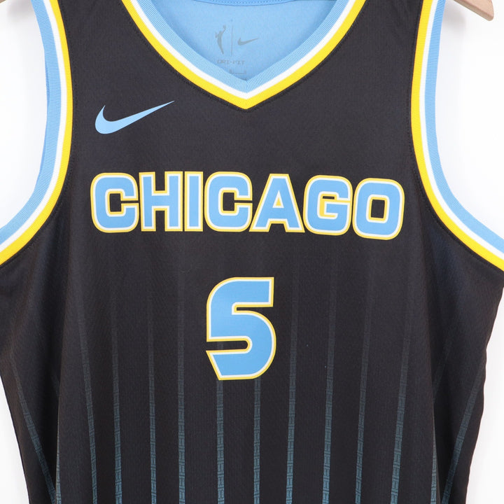 Nike Chicago Sky Angel Reese Explorer Edition Jersey Black Womens Large