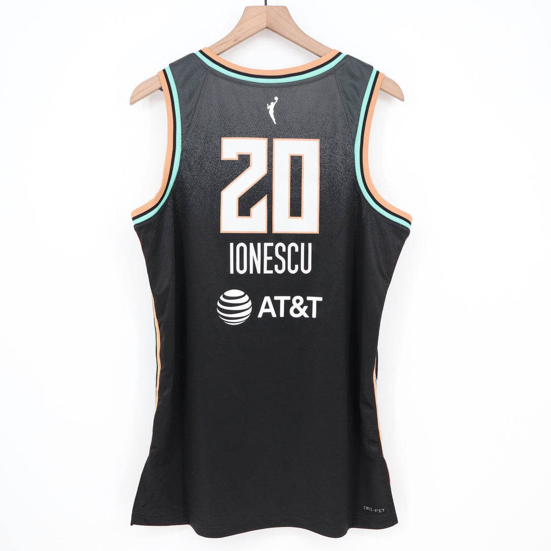 Nike New York Liberty Sabrina Ionescu 20 Explorer Edition Jersey Black