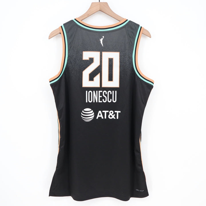 Nike New York Liberty Sabrina Ionescu 20 Explorer Edition Jersey Black