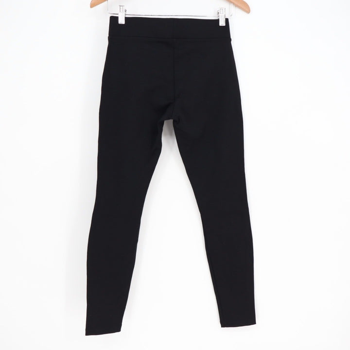American Giant Black Leggings Pants Size 2 Pockets Made in USA