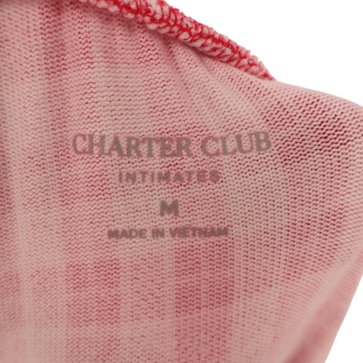 Charter Club Intimates Separates Table Pajama Pants Women Medium Red White Plaid