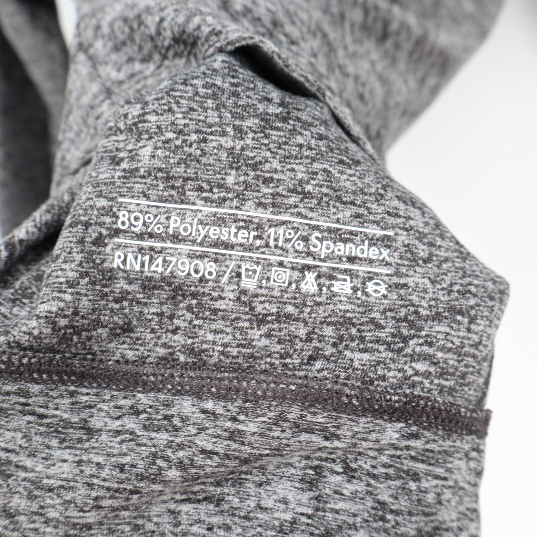 Outdoor Voices Cloudknit Hoodie Women's Small Heather Gray Space Dye Stretch