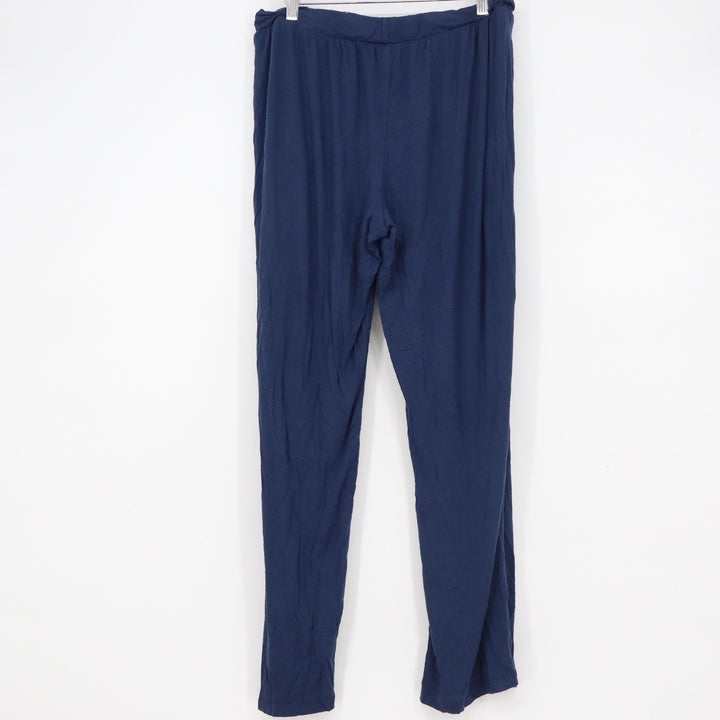 Kindred Bravely Navy Blue Viscose Spandex Lounge Pajama Pants Large L
