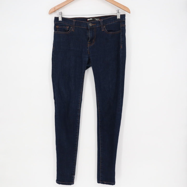 BDG Cigarette Jeans Womens 27x30 Blue Denim Cotton Stretch Dark Wash Mid Rise