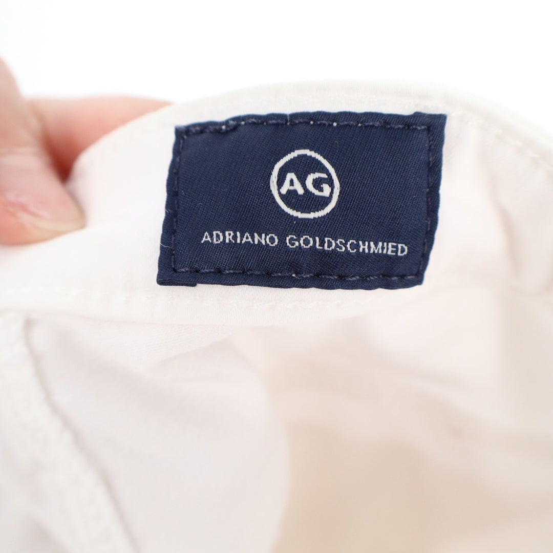 Adriano Goldschmied Jeans Womens 28R White Cotton Stretch 5-Pockets Skinny Leg