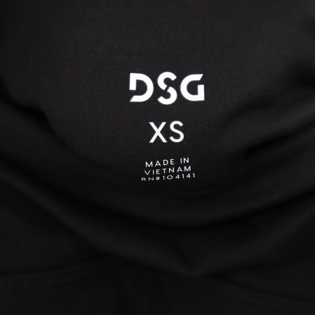 DSG Womens Momentum Crop Leggings Pure Black High Rise XS