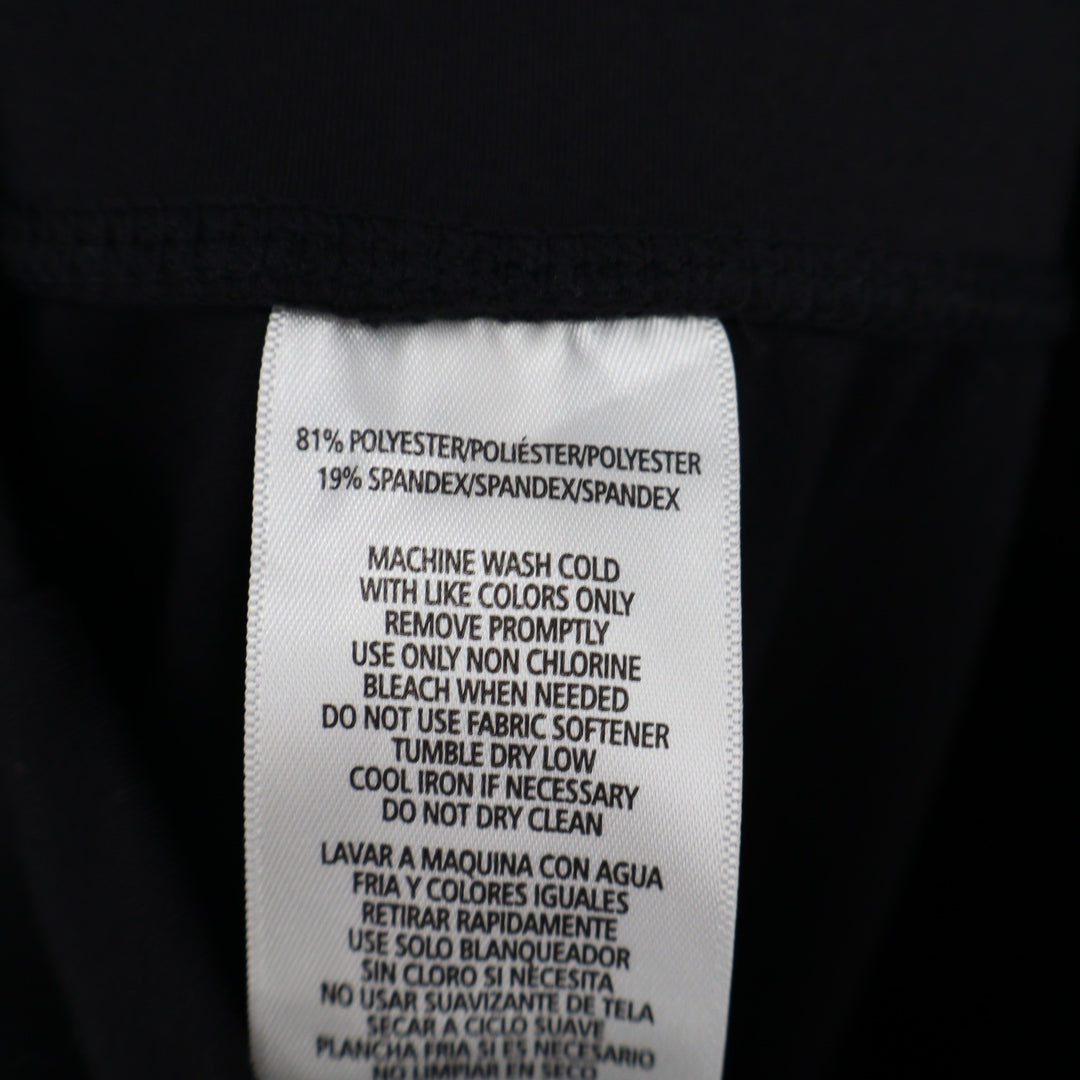 Calvin Klein Performance Womens Black High Rise Stretch Joggers Size L
