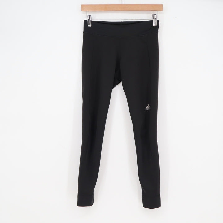 Adidas Running Leggings Womens XS Black Athletic