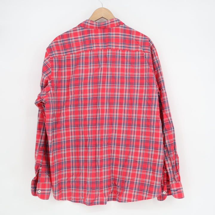 UNTUCKit Flannel Shirt Mens 2XL Multicolor Plaid Cotton Long Sleeve Button Up