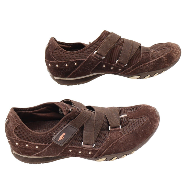 Rocket Dog Sneakers Womens 9 Mary Jane Brown Suede Mesh Studded Good