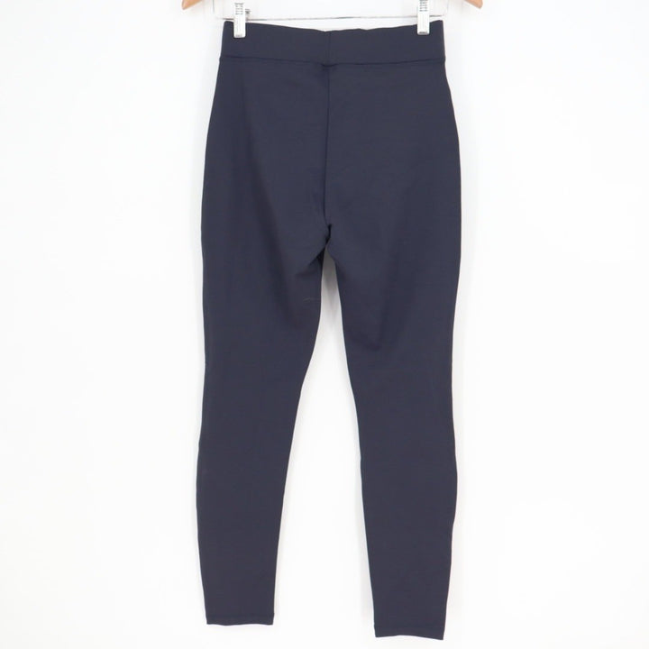 American Giant Ponte Slim Pant High Rise Heritage Navy Reg Size 4
