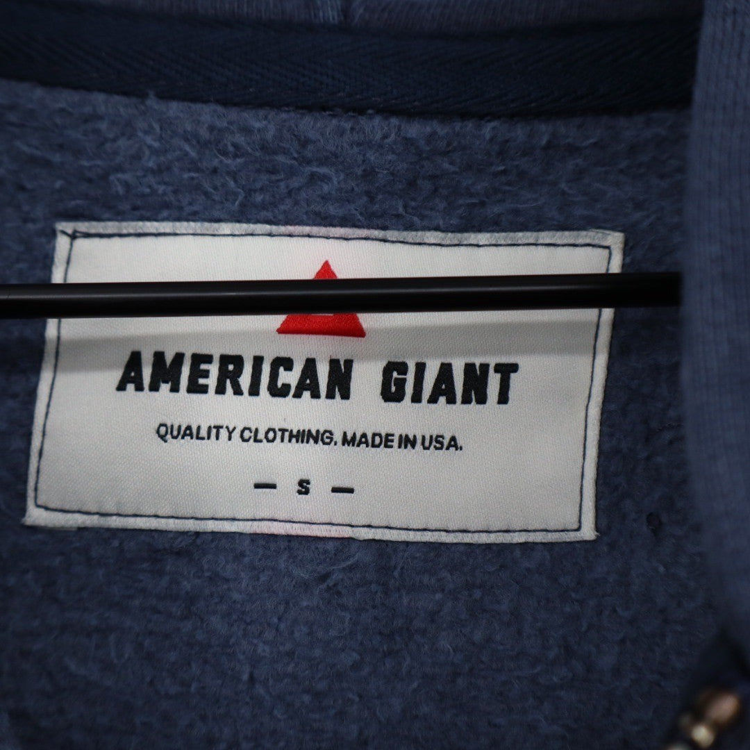 American Giant Women's Vintage Wash Relaxed Classic Full Zip 2.0 Size S