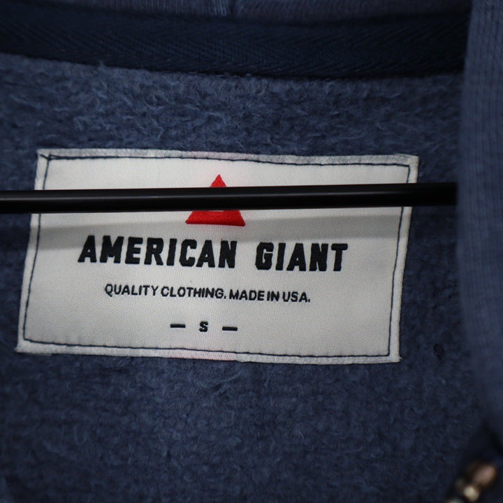 American Giant Women's Vintage Wash Relaxed Classic Full Zip 2.0 Size S
