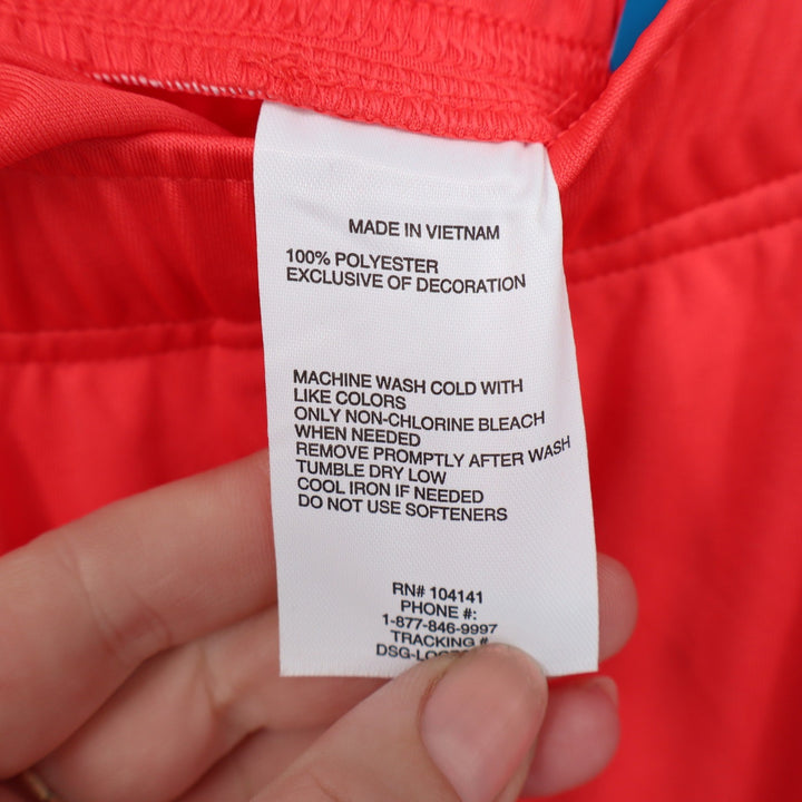 DSG Boys All Sport Short Cabana Coral Pure White L 14-16