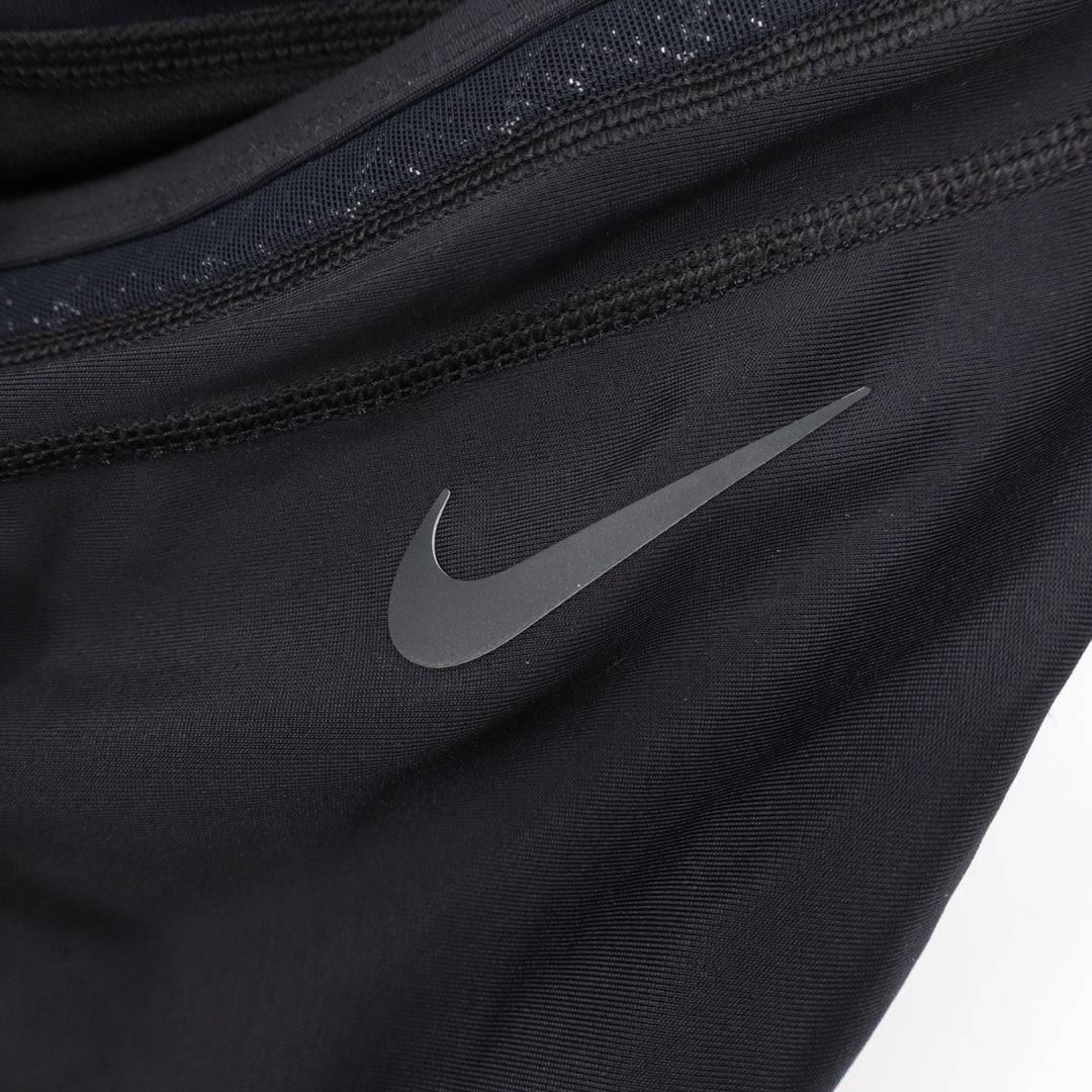 Nike Swim Womens Black High Waist Bikini Bottom Size Large