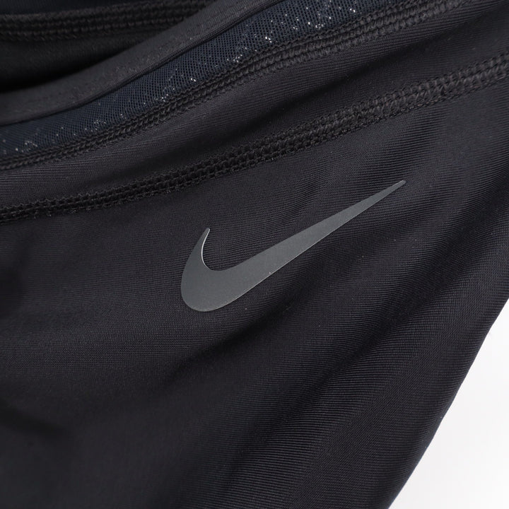 Nike Swim Womens Black High Waist Bikini Bottom Size Large
