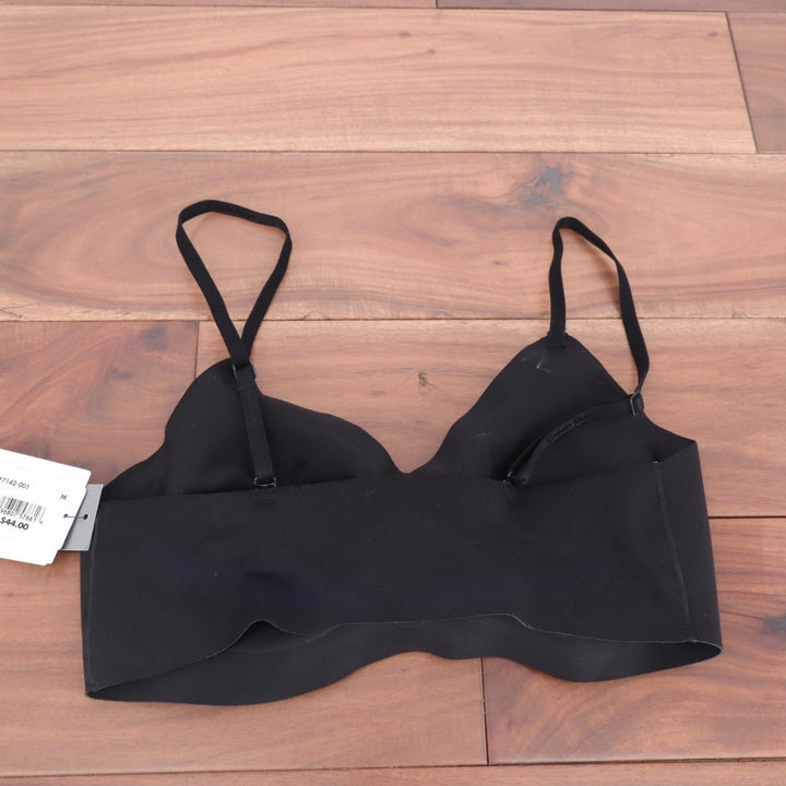Calvin Klein Invisibles Lightly Lined Bralette Black Wireless QF7142-001 Size M