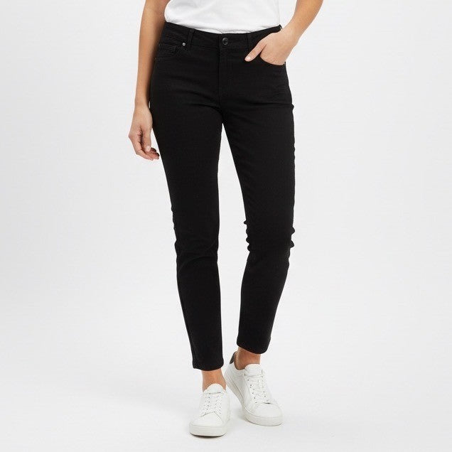 Banana Republic Sloan Pants Black Petite 8P Stretch Career Casual