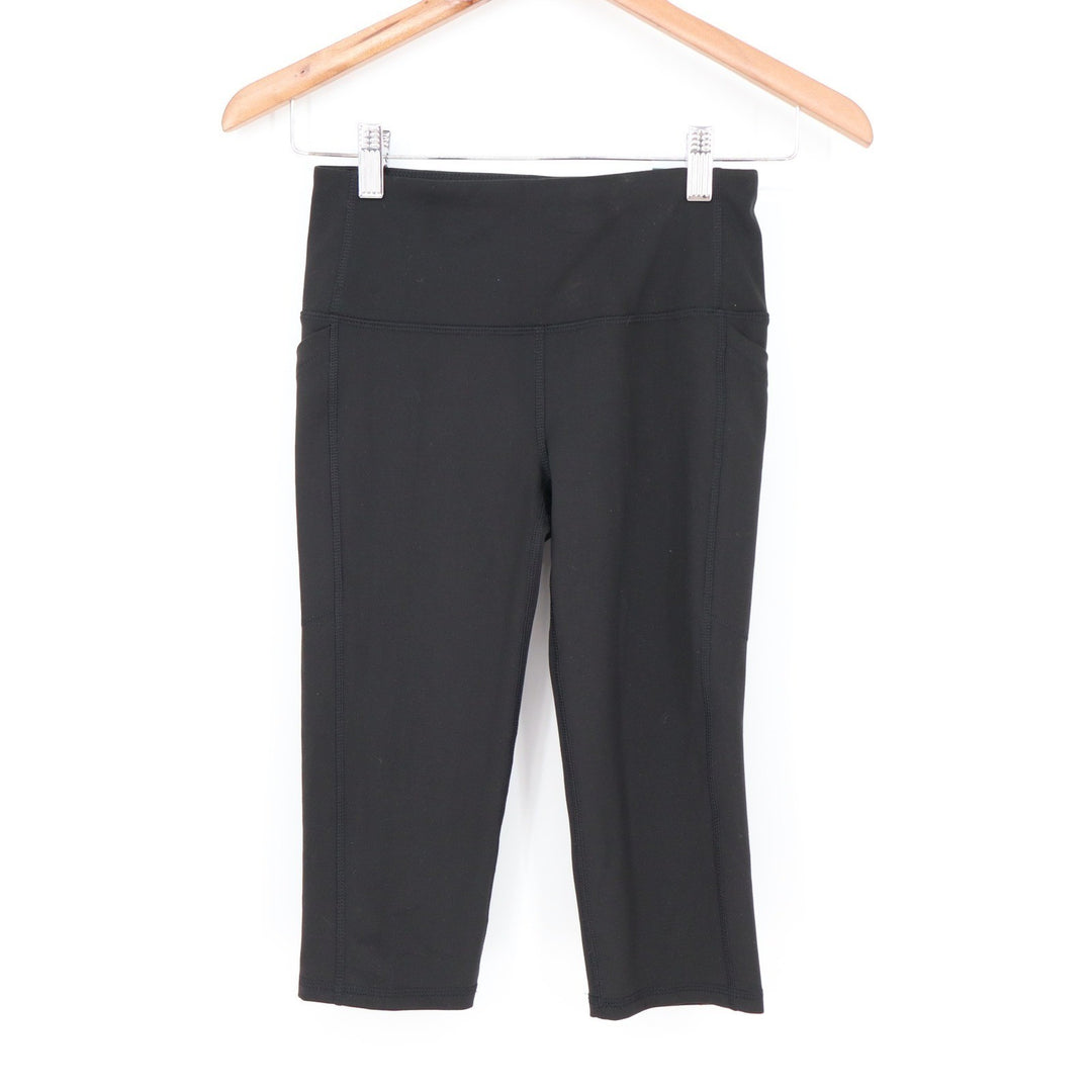 DSG Momentum Crop Leggings Pure Black High Rise XS New With Tags