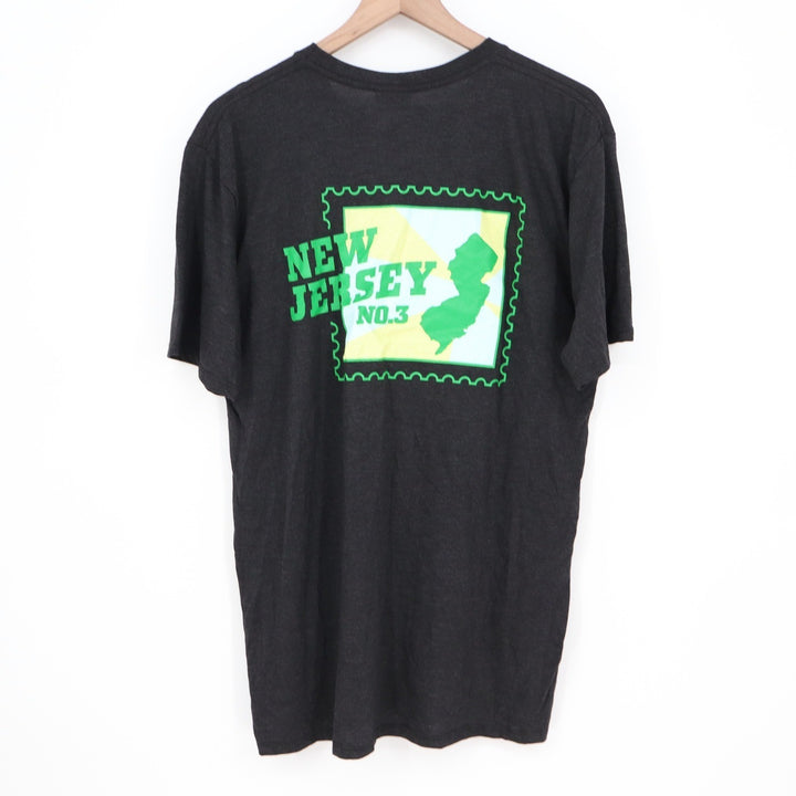 Where I'm From New Jersey Graphic Tee Mens XL Charcoal Heather Made in USA NWT