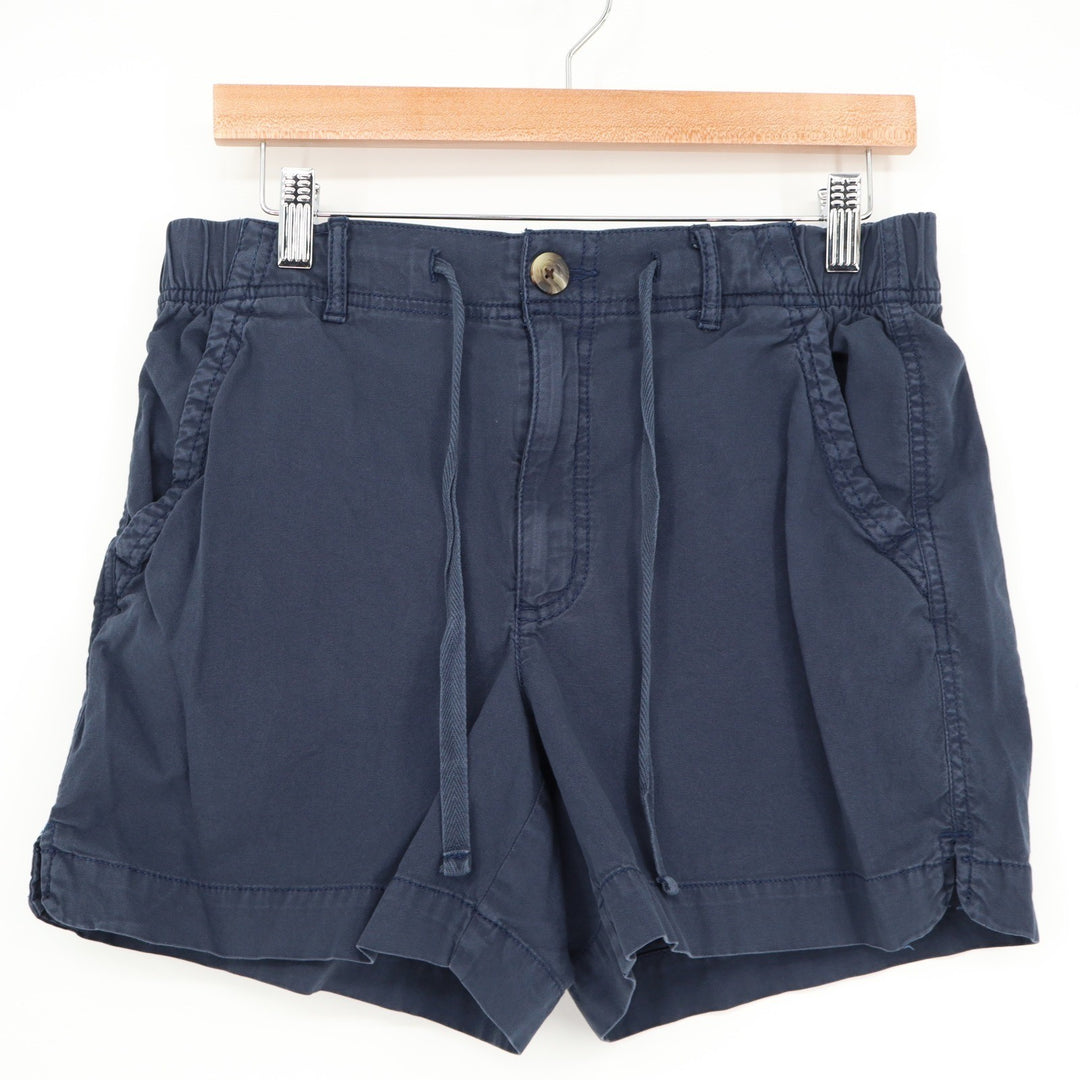 Sonoma Goods For Life Navy Blue Chino Shorts Mens Medium Elastic Drawstring