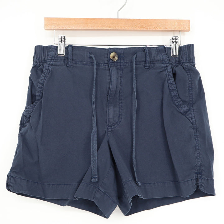 Sonoma Goods For Life Navy Blue Chino Shorts Mens Medium Elastic Drawstring