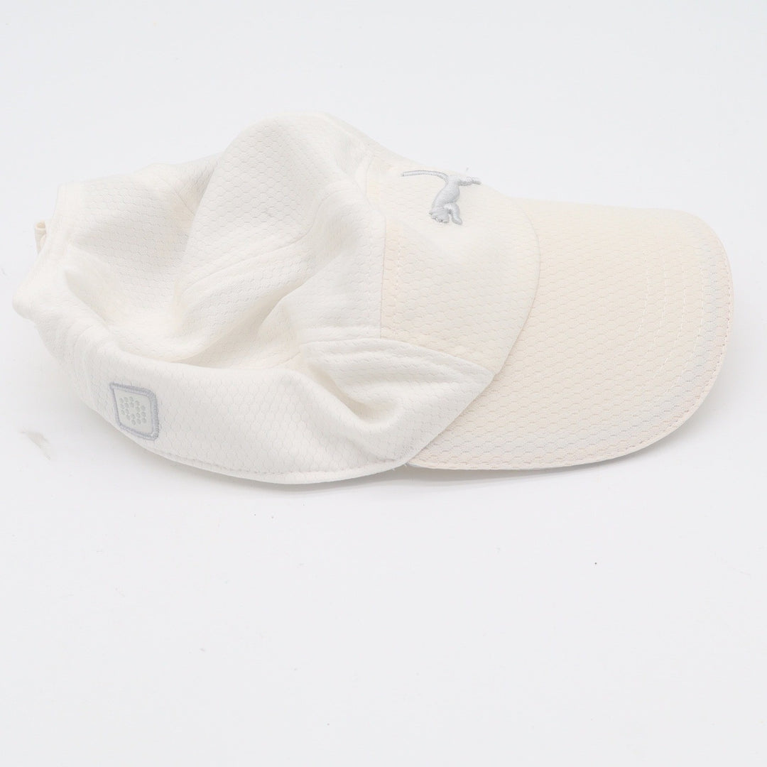 Puma White dryCELL Performance Running Hat Adjustable Mesh Sport Cap