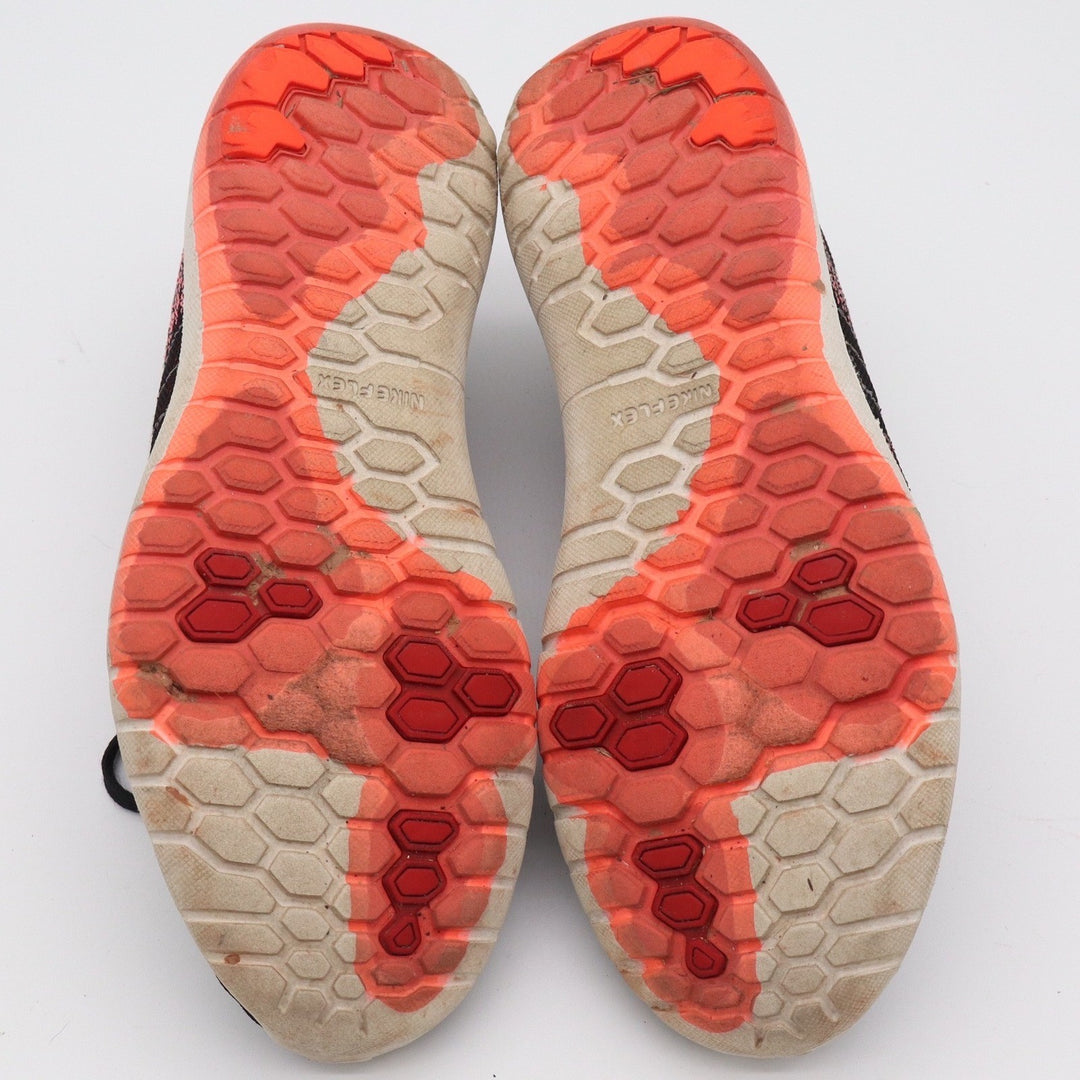 Nike Womens FS Lite Run 2 Fury Black Pink Orange Running Shoes Size 9.5