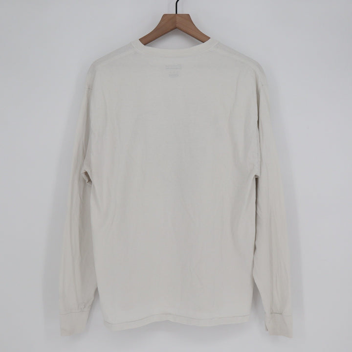 Champion Penn State Nittany Lions Long Sleeve T-Shirt Cream Mens Large