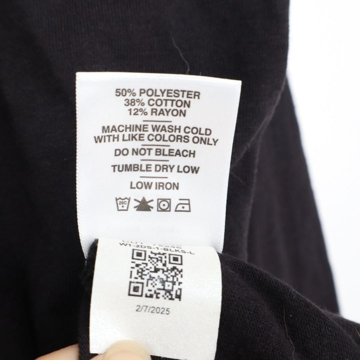 American Giant Lightweight Hoodie Womens L Black Full Zip Raglan Sleeve Outdoor