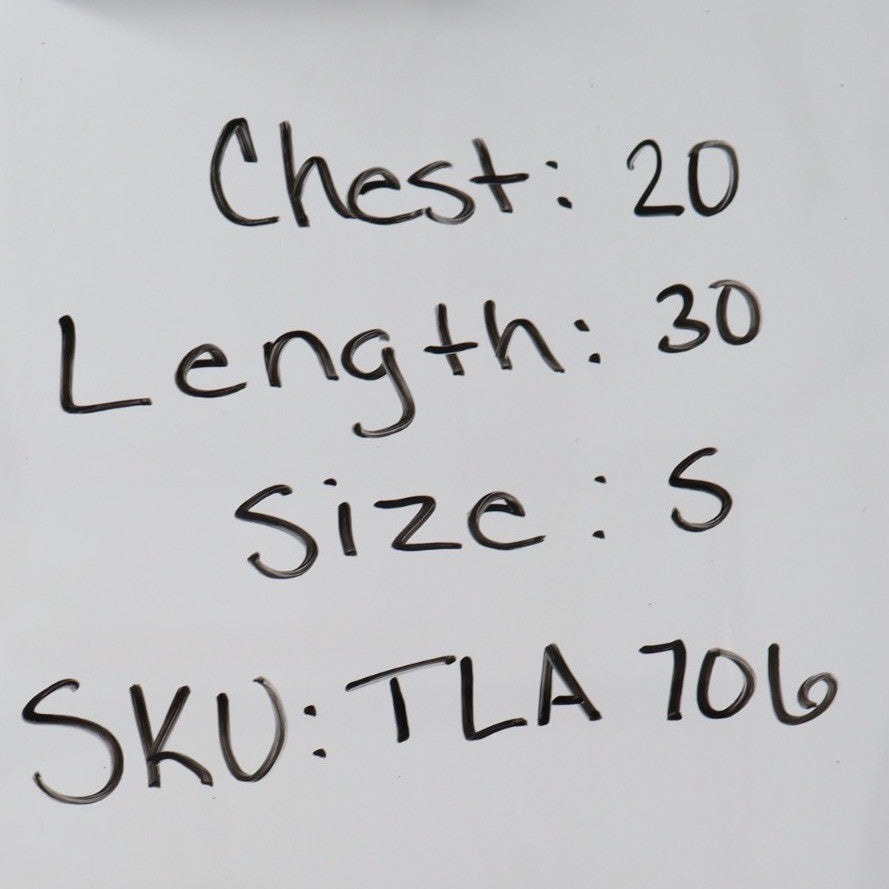 Text on a white background with measurements and SKU details.