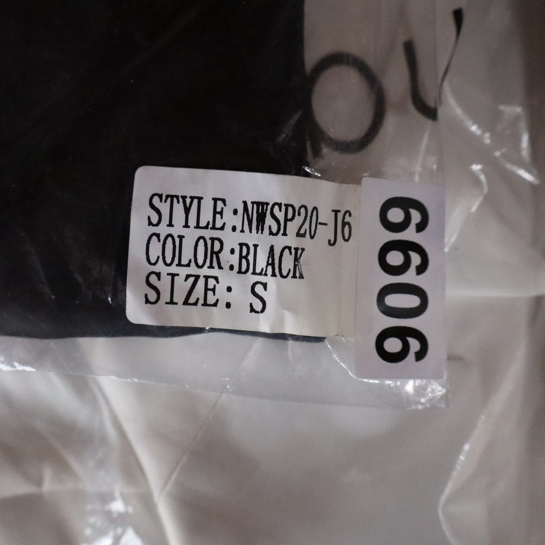 Naked Wardrobe Black Cropped Garter Corset Blazer Small