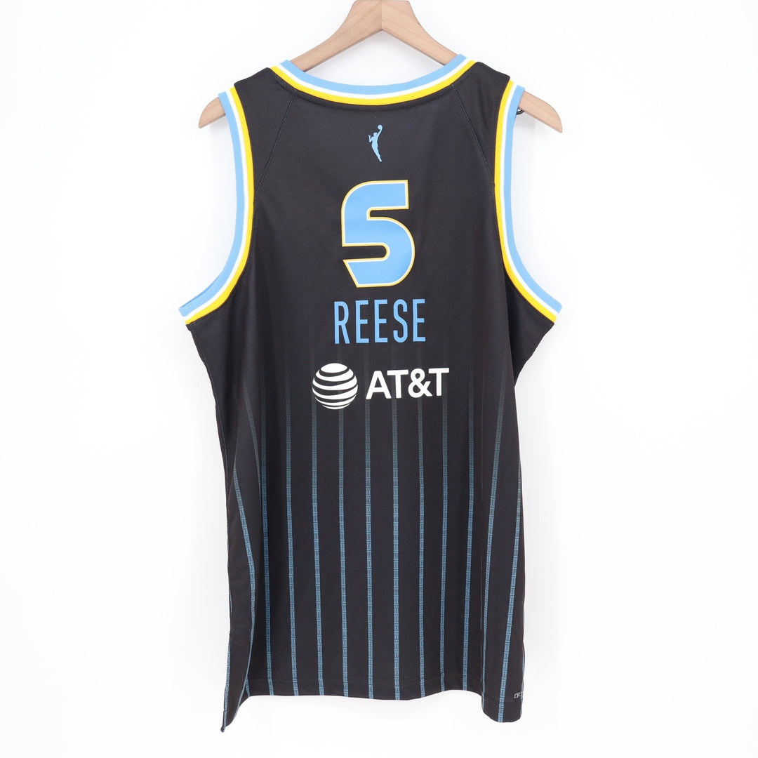 Nike Chicago Sky Angel Reese 5 Explorer Edition Jersey Womens L Black