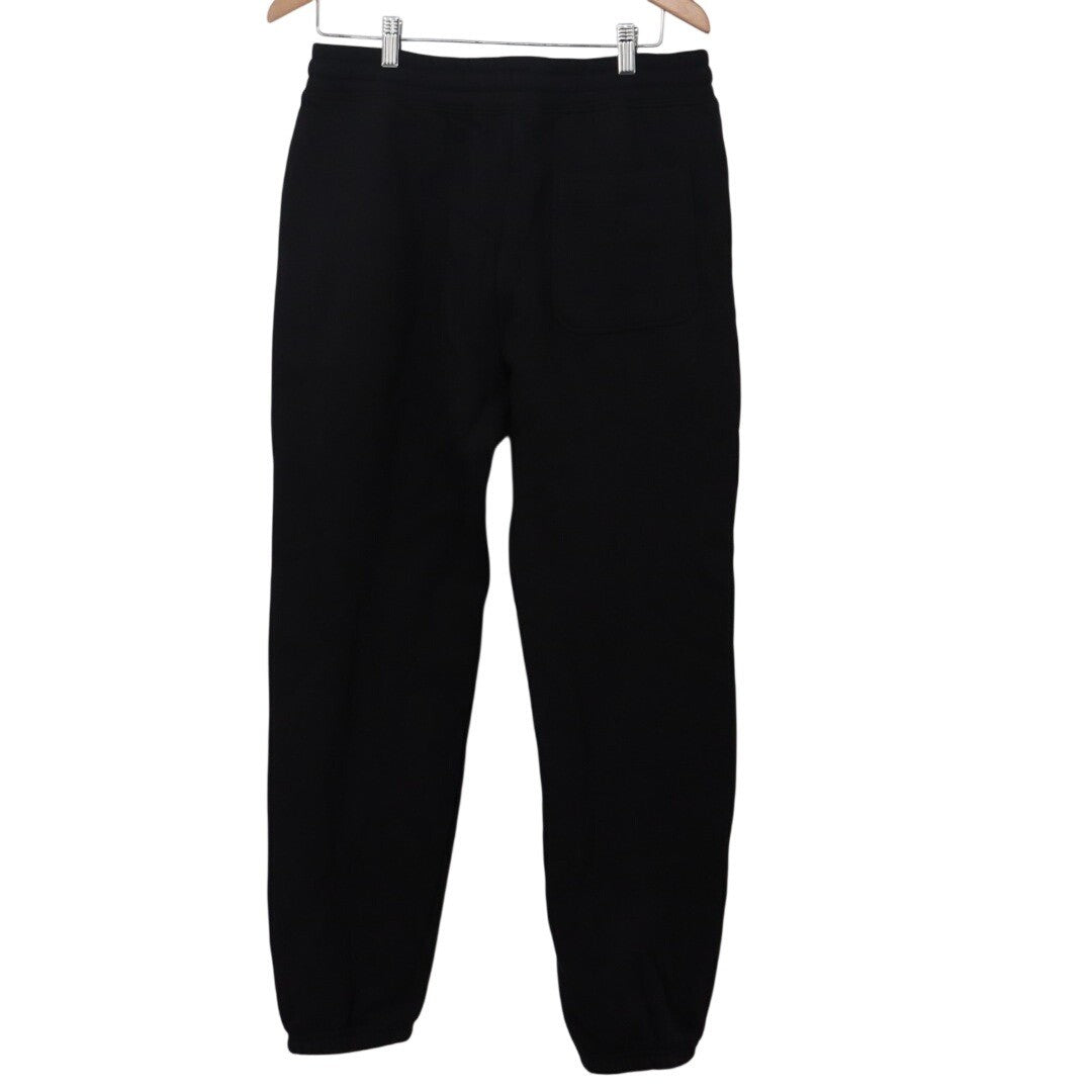 American Giant Classic Sweatpants Mens Medium Black Tapered Leg Cotton Jogger