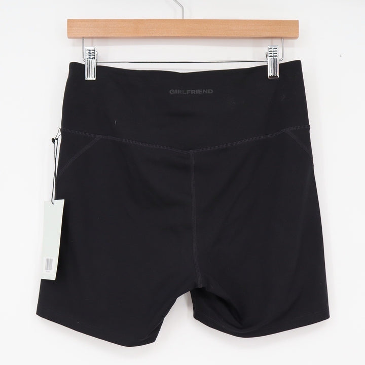 Girlfriend Collective Shorts Womens L Compressive High-Rise Black Active NEW