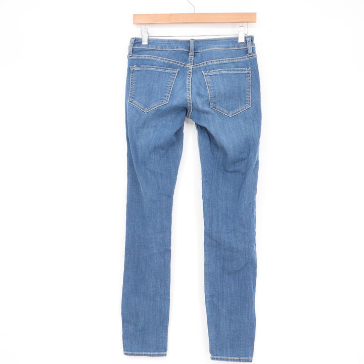 Old Navy The Rockstar Skinny Jeans Medium Wash Blue Denim Size 2 Regular