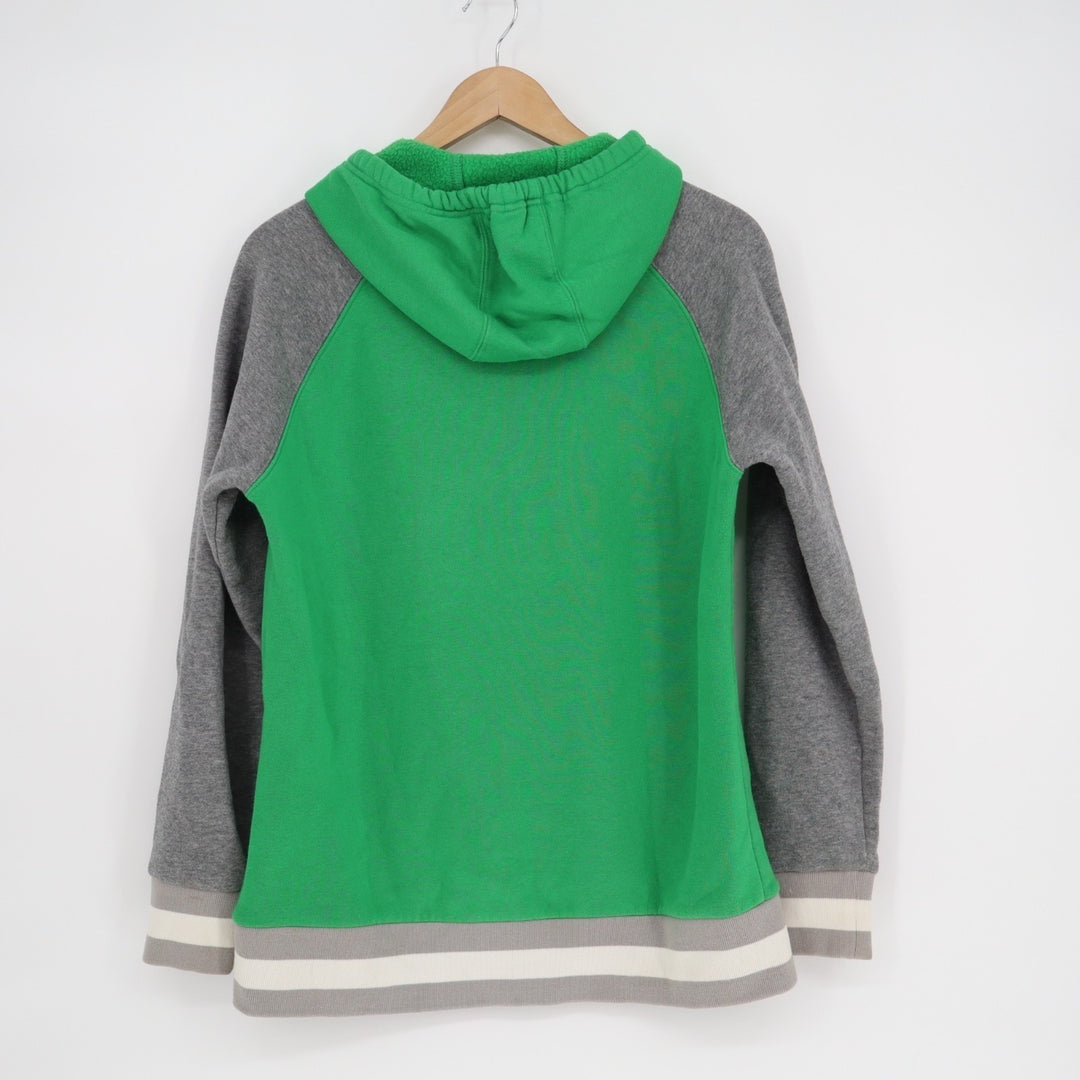 Philadelphia Eagles Hoodie Women's M Green Gray Fanatics Cotton Kangaroo Pocket